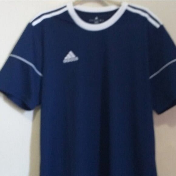 Vintage Adidas polo men XL navy blue sport casual y2k retro - Picture 6 of 8